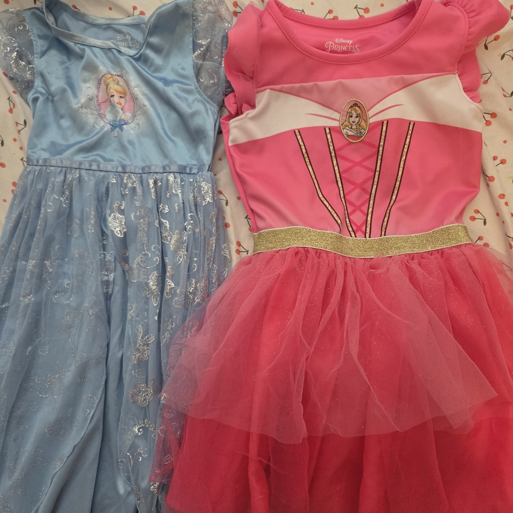 Disney Princess Kids Costume Set - Blue and Pink